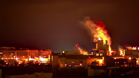 Urban-Industry-Smoke-Fire