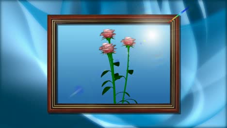 Flowers-In-a-Frame