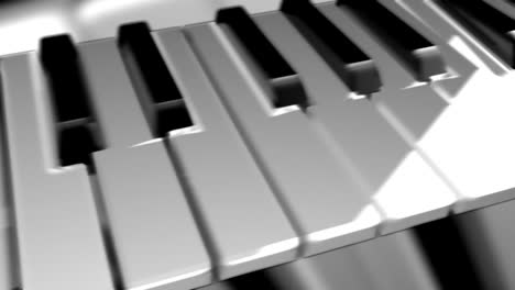 Klaviertasten-Bewegungshintergrund