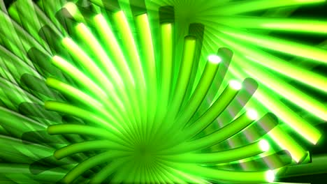 Fondo-verde-abstracto-movimiento-similar-a-una-flor