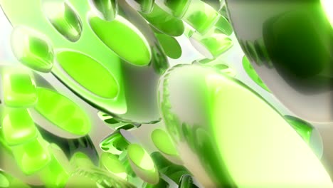 Abstract-Green-Shapes-Rotating