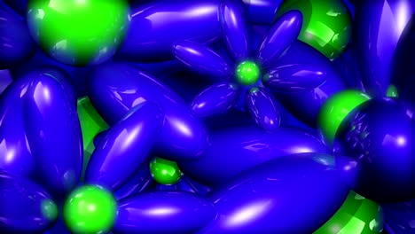 Abstract-3D-Flowers
