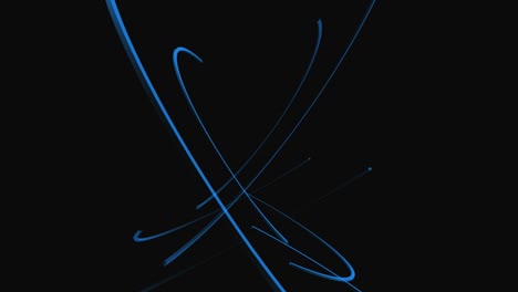 Abstrakte-Blaue-Linien