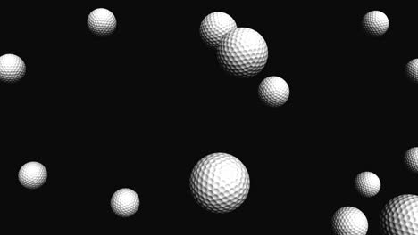 Falling-Golf-Balls