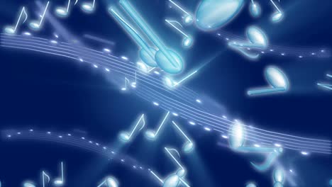Musical-Notes-Abstract-Motion-Background