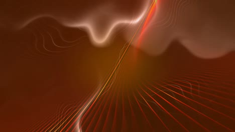 Roter-Wellenförmiger-Bewegungshintergrund