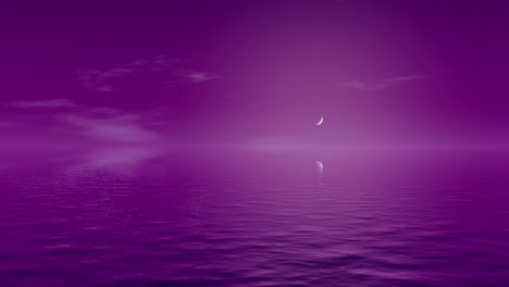 Animated-Purple-Water-Scenery-Landscape