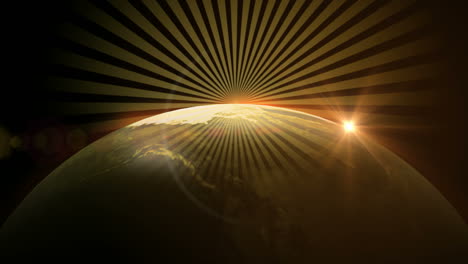 Abstract-Sunrise-Over-Earth