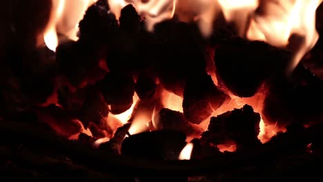 Brennende-Kohleglut