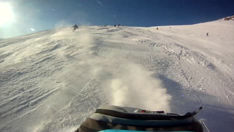 Ski-Run-Rear-View