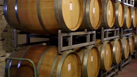 Barolo-Wine-Barrels,-Turin,-Italy