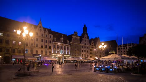 Wroclaw-Evening-Timelapse
