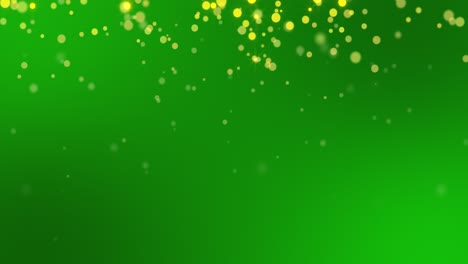 4K-Green-and-Gold-Sparkles-Loop