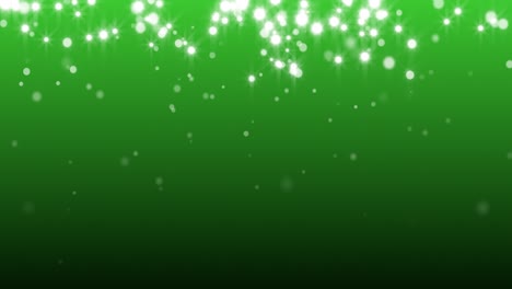 4K-Green-and-White-Sparkles-Loop