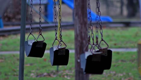 Bleak-Abandoned-Park-Swings-(Close)