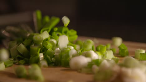 Chopped-Spring-Onions-Slow-Motion