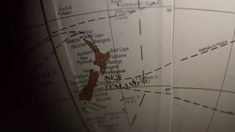 Vintage-Globe-Nueva-Zelanda