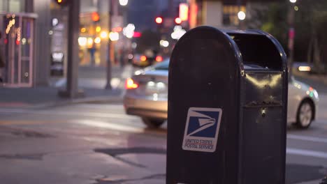 City-Mailbox-At-Night