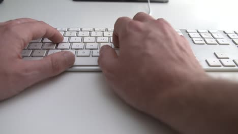 Typing-on-Computer-White-BG