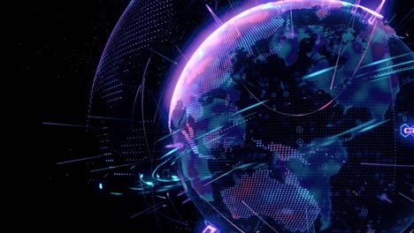 Purple-Data-Globe-Concept