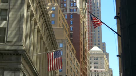 USA-Flags-Flying-on-Wall-Street