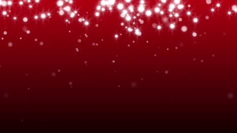 White-Sparkles-on-Red-Background-Loop