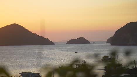 Vietnamese-Bay-at-Sunset
