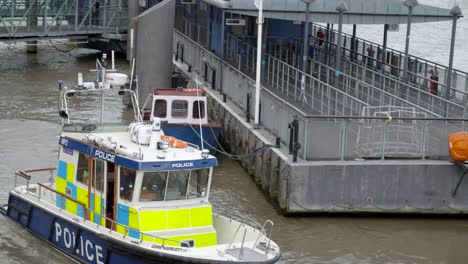 Police-Boat-on-River-Thames