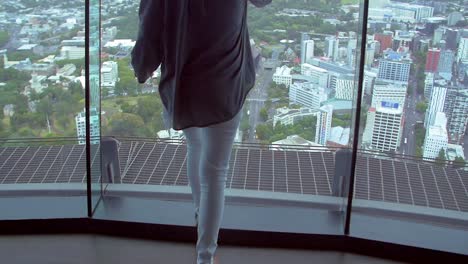 Lady-Overlooking-Auckland