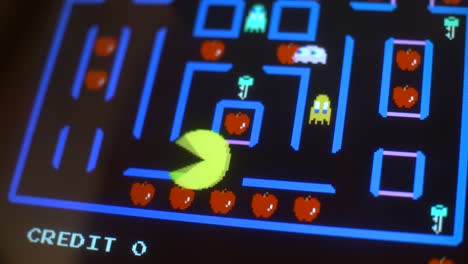 Vintage-Pac-Man-Spiel
