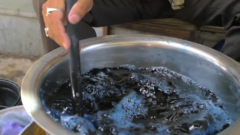 Clothes-Being-Dyed-Blue