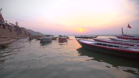 River-Ganges-at-Sunset
