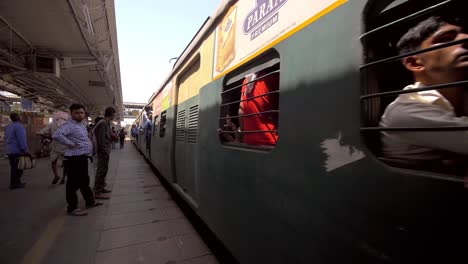 Train-Pulling-Into-Indian-Train-Station