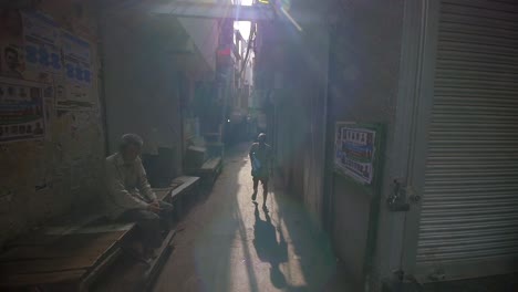 Elderly-Man-Walks-Down-Dark-Alleyway