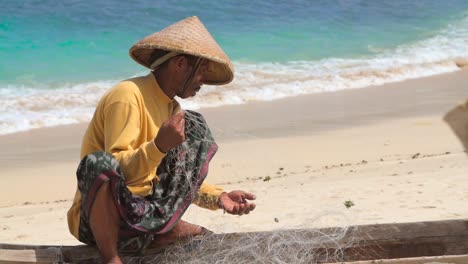 Indonesian-Fisherman-on-a-Beach