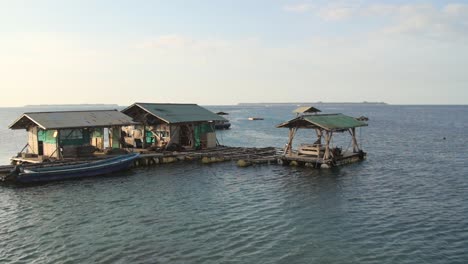 Pontoon-Floating-in-Indonesian-Bay