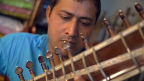 Panning-Along-the-Neck-of-a-Sitar