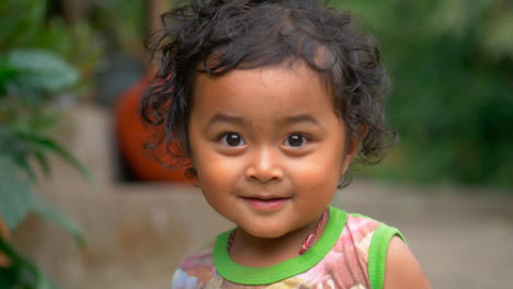 Handheld-Shot-of-Young-Balinese-Child