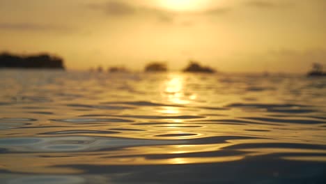Sunset-Reflecting-Off-Sea-at-Dusk