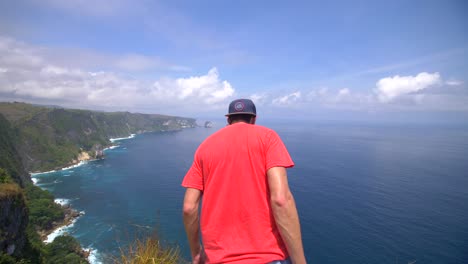 Man-Overlooking-Indonesian-Coast