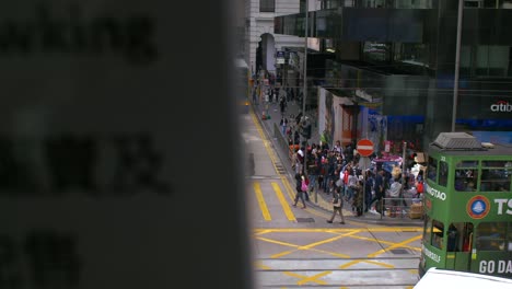 Belebte-Kreuzung-In-Hongkong