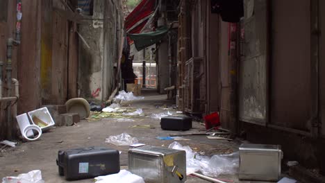 Moving-Down-Dirty-Alley-in-Hong-Kong