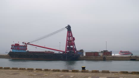 Docked-Cargo-Ship