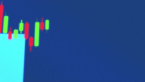 Animated-Looping-Trading-Candlesticks-and-Graph