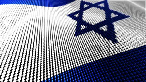 Motion-Particle-Flag-Loop-Israel