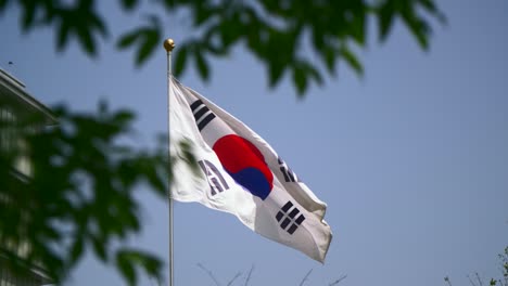 South-Korean-Flag-in-the-Wind