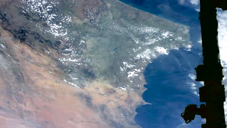 Graded-Footage-of-Morocco-and-Alboran-Sea-from-Space