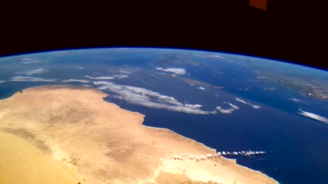 Libya-and-Egypt-from-Space-Graded
