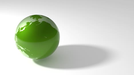 Green-Earth-Marble-Spinning-Loop