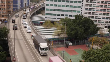 Langsamer-Verkehr-In-Hongkong